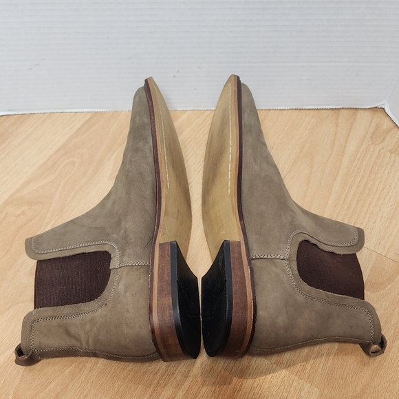 Dune London Leather Beige Tan Byron Chelsea Boots Mens Size 7M EU 40 main image 7